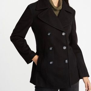 Soft-Brushed Peacoat for Women